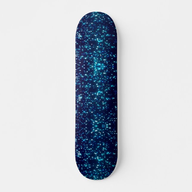 Galaxie-Glühen im dunkles Element-Propark-Brett Skateboard (Vorne)