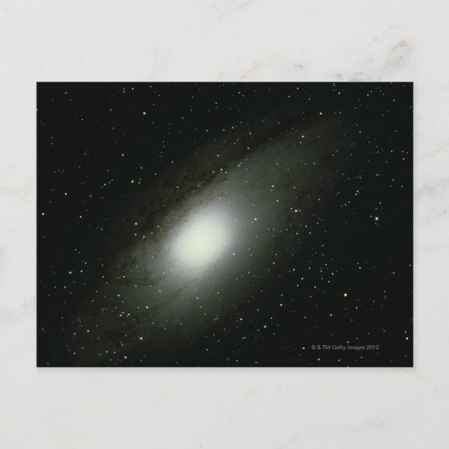 Galaxie in Andromeda Postkarte (Vorderseite)