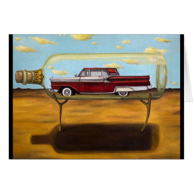 Galaxie in einer Flasche (Vorderseite (Horizontal))