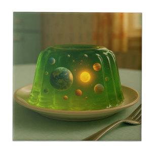 Galaxie in MCM Jell-O Mold Fliese