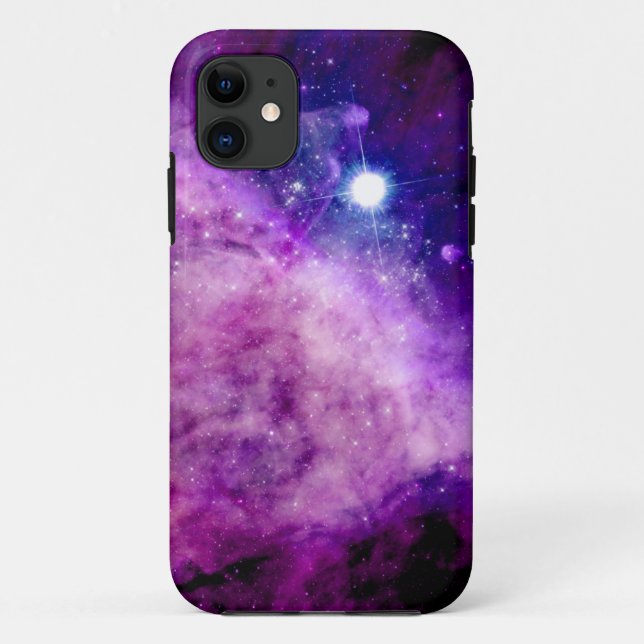 Galaxie iPhone 5/5S Fall hat Nebelfleck-lila Rosa Case-Mate iPhone Hülle (Rückseite)