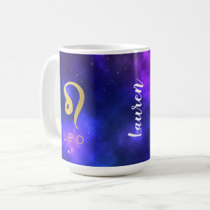 Galaxie-Kaffee-Tassen-Geschenk Löwen Tasse