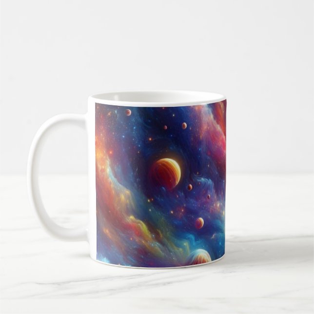 Galaxie Kaffeetasse (Links)