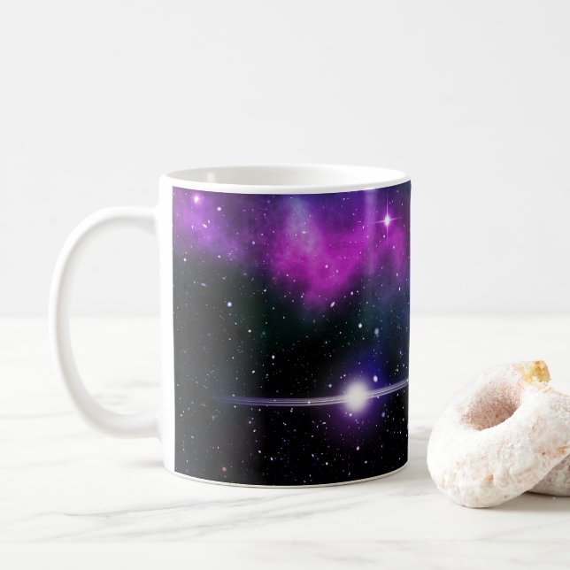 Galaxie Kaffeetasse (Mit Donut)