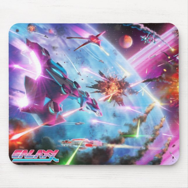 Galaxie-Kampf Mousepad 2 (Vorne)
