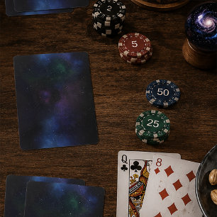 Galaxie Kosmischer Nebel Spielkarten