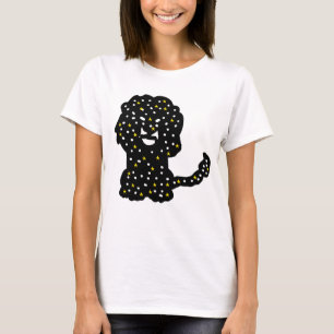 Galaxie-Löwe-Sternzeichen-Symbol-Kunst T-Shirt