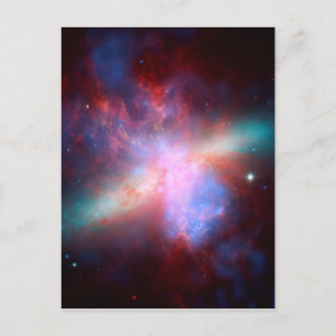 Galaxie M82 Postkarte