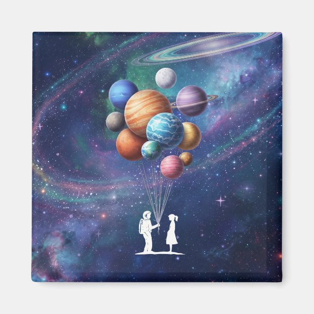 Galaxie Magnet (Vorne)