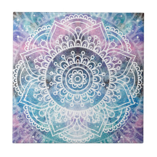 Galaxie-Mandala Fliese