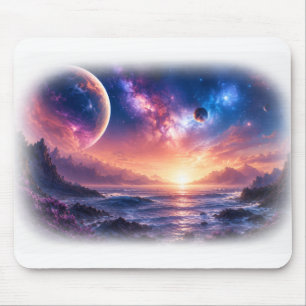 Galaxie-Mauspad 'Celestial Horizon' Mousepad