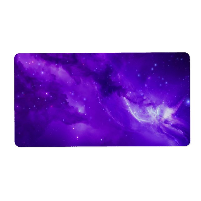 Galaxie mit Sternen im Weltraum (Vorne)