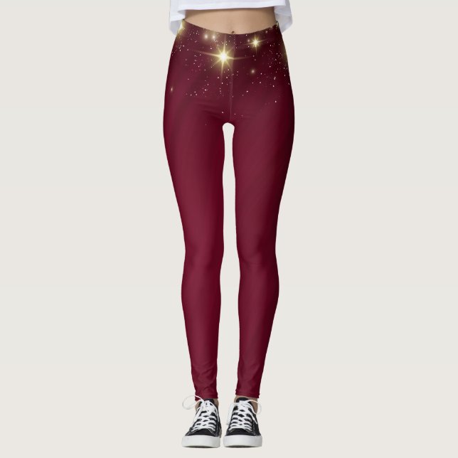 Galaxie-Muster des Sterngradientenmusters von Shad Leggings (Vorderseite)