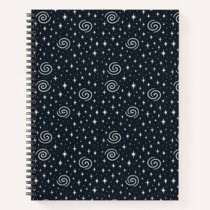 Galaxie-Muster Notizbuch