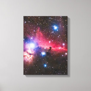 Galaxie-Nebel-Leinwand-Kunst Kosmischer Weltraum Leinwanddruck