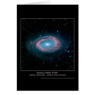 Galaxie NGC 4725 - Spitzer Weltraumteleskop -