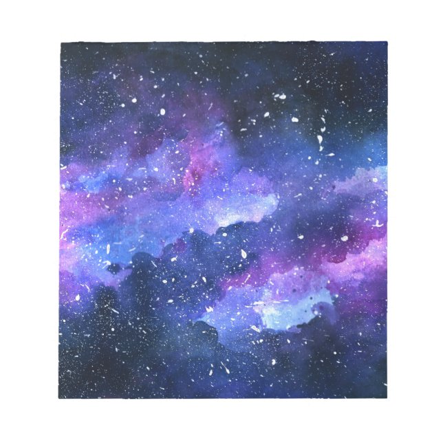 Galaxie Notizblock (Vorderseite)