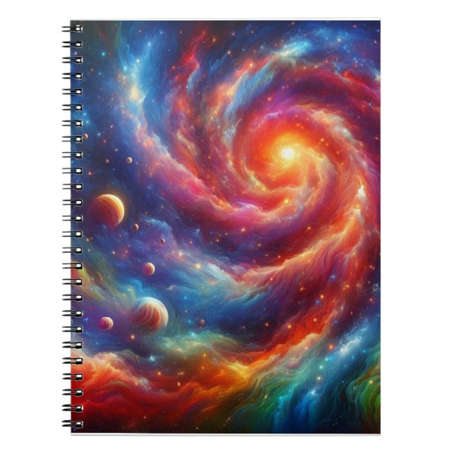 Galaxie Notizblock (Vorderseite)