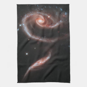 Galaxie-Paare Arp 273 (Hubble Teleskop) Geschirrtuch