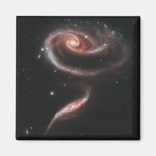 Galaxie-Paare Arp 273 (Hubble Teleskop) Magnet