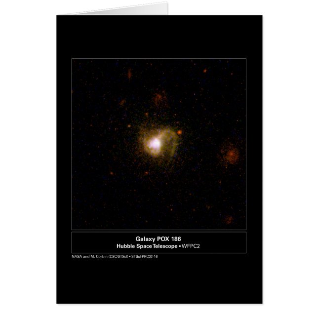 Galaxie POCKEN 186 Hubble Teleskop (Vorne)