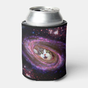 Galaxie-Raum-Katzen machen cooleres ein Dosenkühler