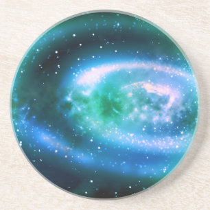 Galaxie Sandstein Untersetzer