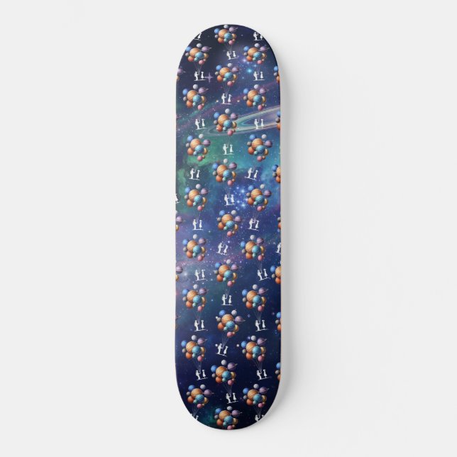 Galaxie Skateboard (Vorderseite)