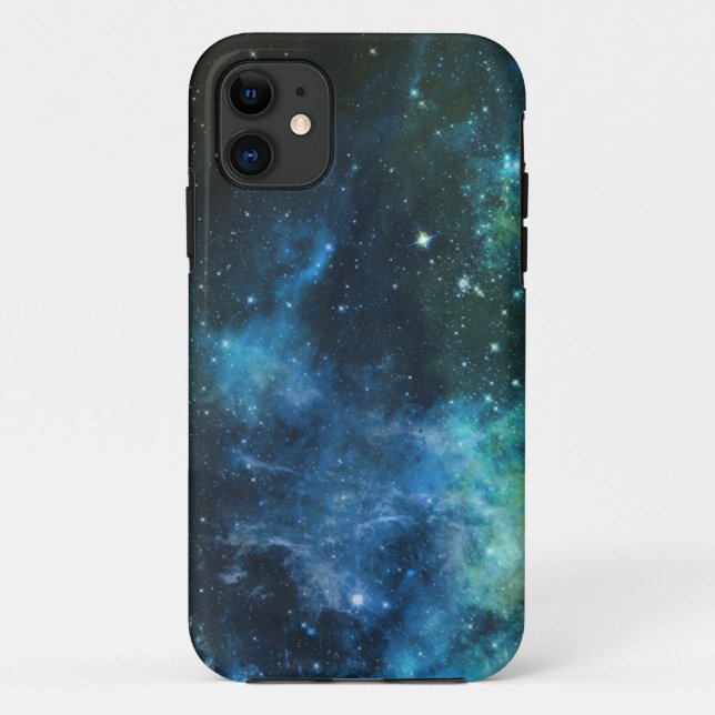 Galaxie spielt Nebelfleck iPhone Fall blauen Case-Mate iPhone Hülle (Rückseite)