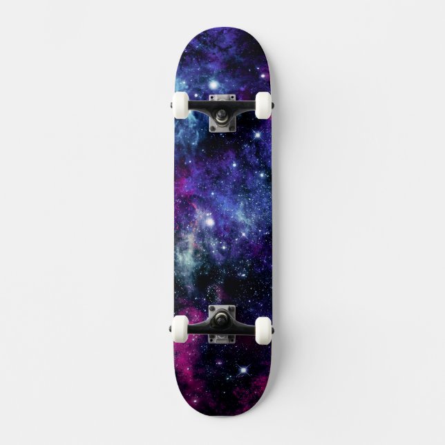 Galaxie-Sterne 3 Skateboard (Vorderseite)