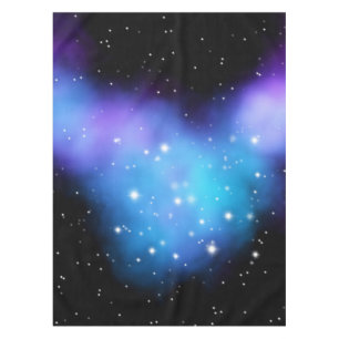 Galaxie Sternenlicht Raumwolken Tischdecke