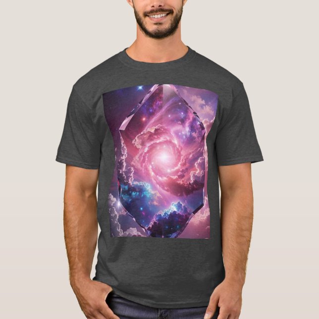 Galaxie-Sternenunivers T-Shirt (Vorderseite)