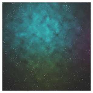 Galaxie-und Raum-Muster Stoff