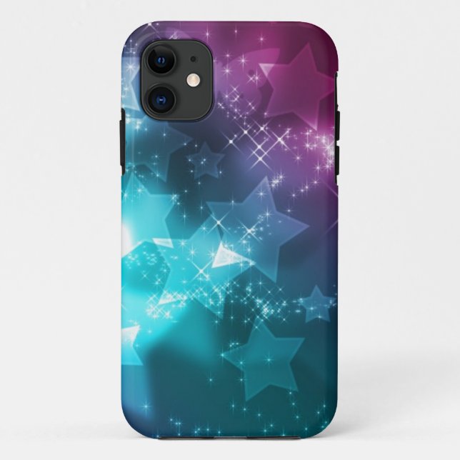 Galaxie und Sterne Case-Mate iPhone Hülle (Rückseite)