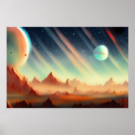 Galaxie, Universum, Sterne, Weltraum Poster