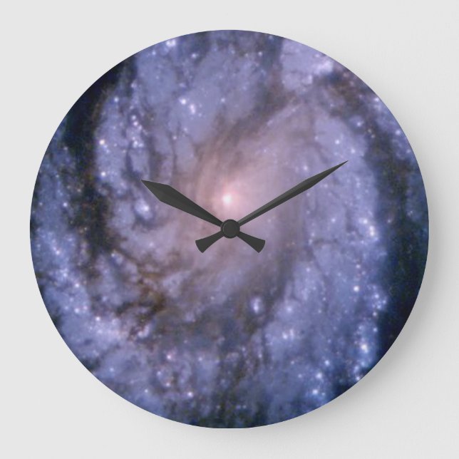Galaxie-Wanduhr Große Wanduhr (Vorderseite)