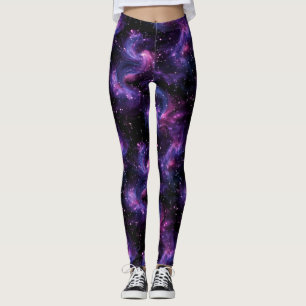 Galaxie Weltraum Nebel Kosmische Muster Leggings