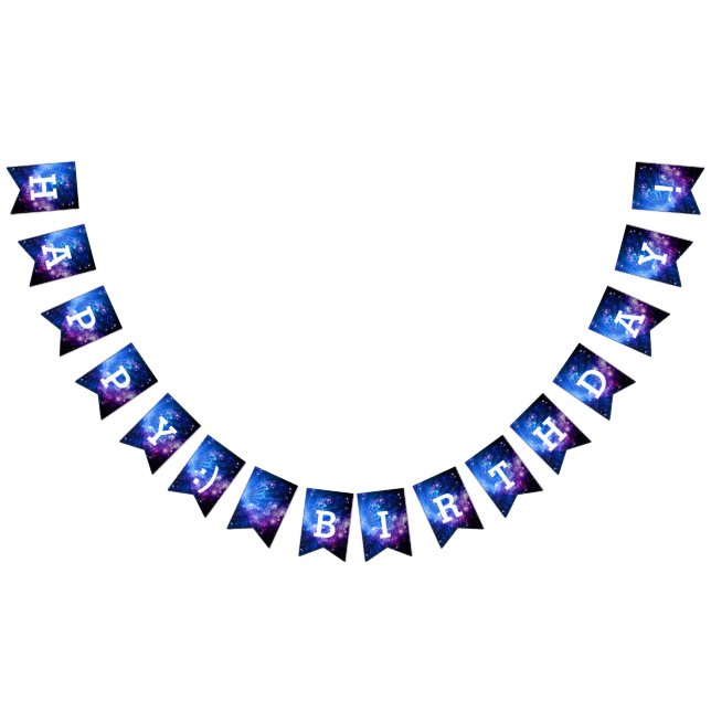 Galaxie Wimpelkette (Alle)