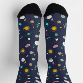 Galaxieelemente Socken