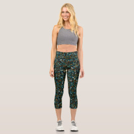Galaxien Capri Leggings