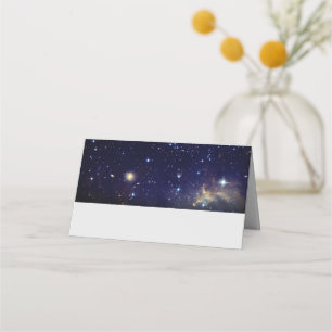 Galaxien Platzierung oder Tafelkarten Platzkarte