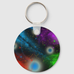 Galaxien Schlüsselanhänger