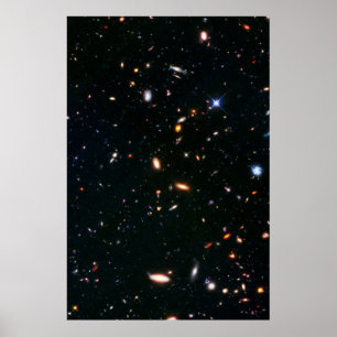 Galaxienhaufen Abel Poster