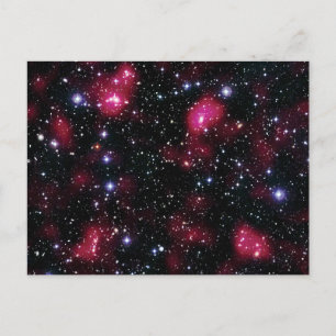 Galaxienhaufen Abell 901/902 Hubble-Weltraumfoto Postkarte