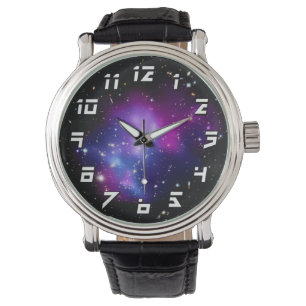 Galaxienhaufen MACS J0717 Weltraumfoto Armbanduhr