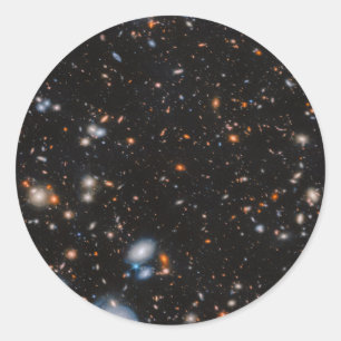 Galaxienhaufen MACS J1149.5+2223 Runder Aufkleber