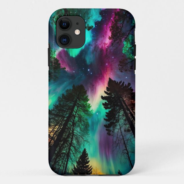 Galaxiewald Case-Mate iPhone Hülle (Rückseite)