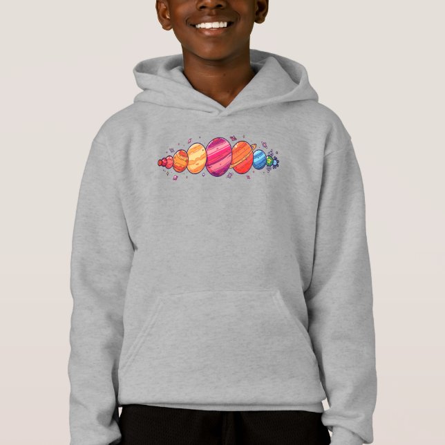 Galaxy Adventure Hoodie Astronaut Space (Vorderseite)