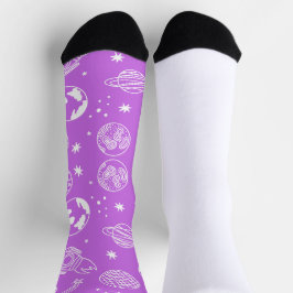 Galaxy Adventure - Kosmische Socken mit Planeten