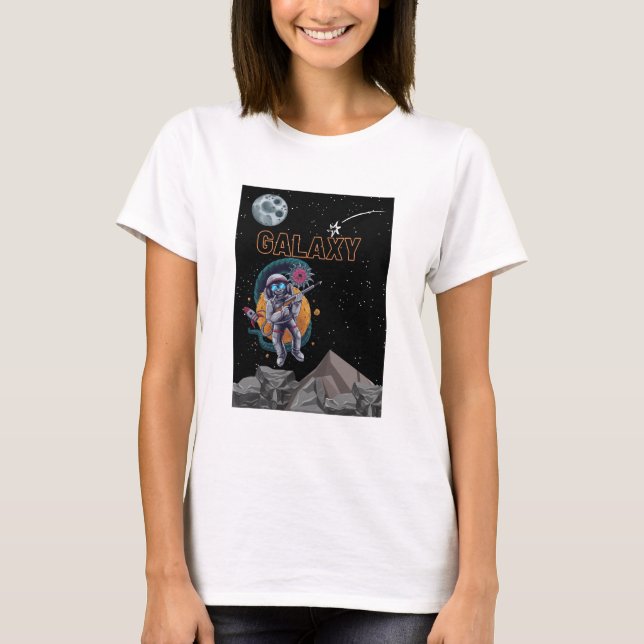 GALAXY-Affe T-Shirt (Vorderseite)